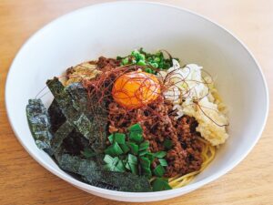 花椒香る台湾まぜそば風パスタイメージ