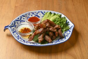 干し豚肉の揚げ物イメージ